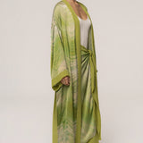 Green Bahía Satin Duster