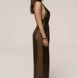 Olive Accent Jumpsuit