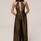 Olive Accent Jumpsuit