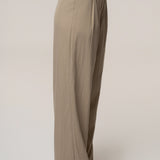 Taupe Essential Flow Trouser