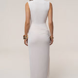 Ivory Aubree Midi Dress