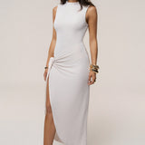 Ivory Aubree Midi Dress