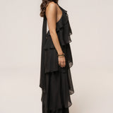 Black Head In The Clouds Maxi Dress