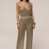 Sage High Seas Sequin Pant
