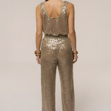 Sage High Seas Sequin Pant