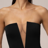 Black Midnight Illusion Maxi Gown