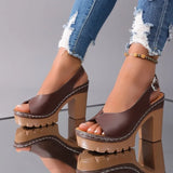 Vivienne Chunky Heels