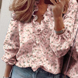 N&L - Elegant Long Sleeve Blouse Maren