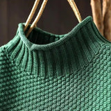 N&L - Relaxed Mock Neck Knit Sweater Ruth