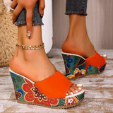 Aria Wedge Sandals