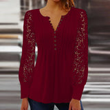 N&L - Sophisticated Long Sleeve Blouse Marianne