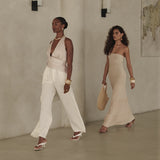 Ivory Stay Ready Trouser