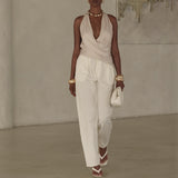 Ivory Stay Ready Trouser