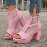 Sienna Mesh Heel