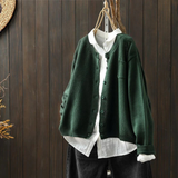 N&L - Soft Button-Front Knit Cardigan Evelyn