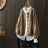 N&L - Soft Button-Front Knit Cardigan Evelyn