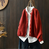 N&L - Soft Button-Front Knit Cardigan Evelyn