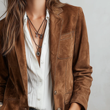 Women’s Vintage Brown Blazer