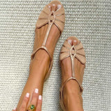 Casey | Retro Petal Wedge Sandal