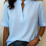 N&L - Chic V-Neck Blouse Margaux
