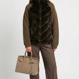 Brumal - Vegan Fur Patchwork Jacket