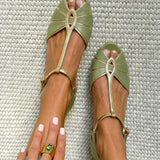 Alyssa | Block Heel Peep-Toe Pump