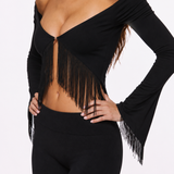 Rodeo Muse Fringe Top