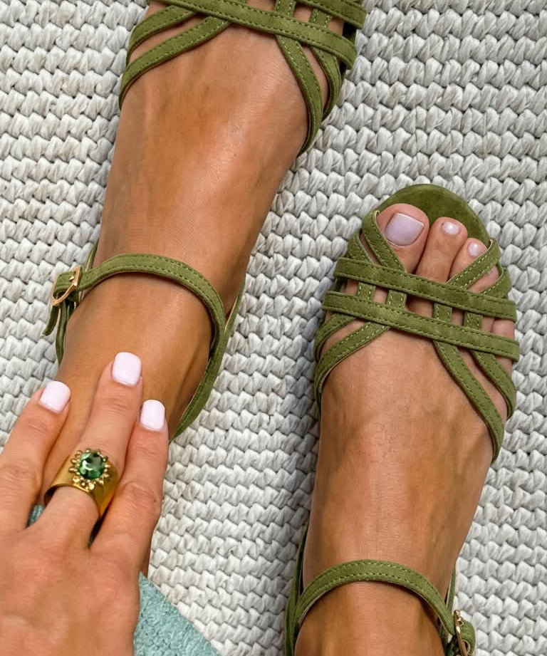 Isabella | Vintage Multi-Strap Sandal
