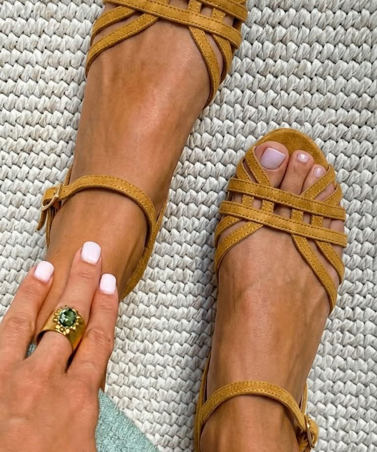Isabella | Vintage Multi-Strap Sandal