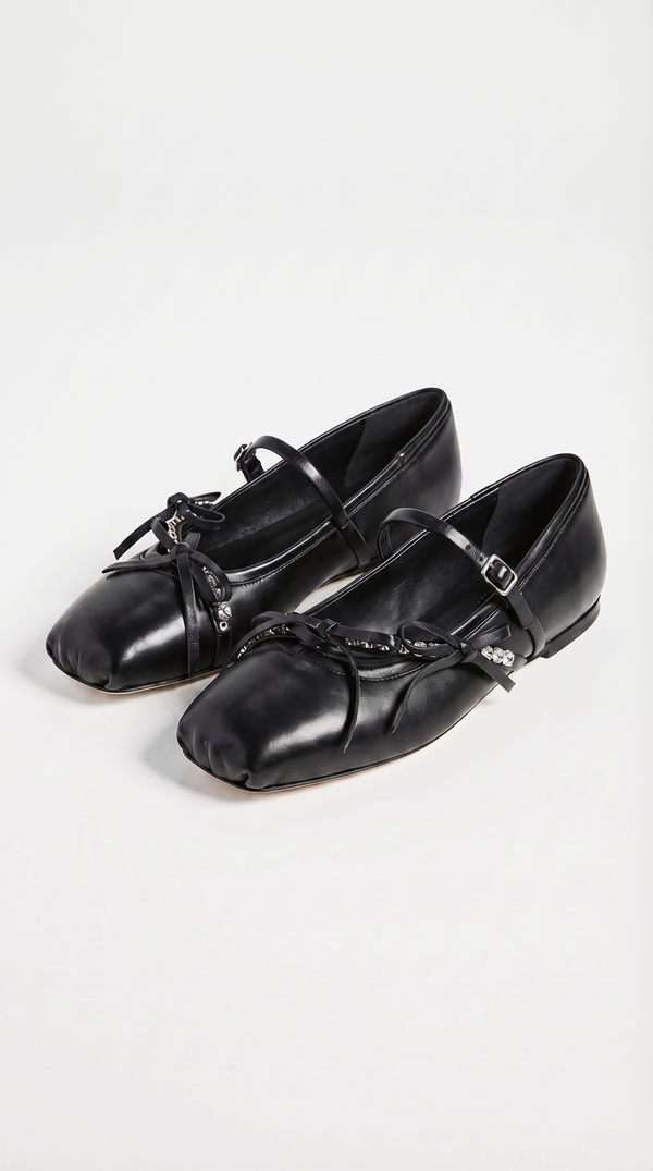 Kala - Crystal-Embellished Ballet Flat