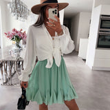 N&L - Elegant Blouse Ruana