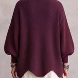 N&L - Oversized Collared Knit Cardigan Donna