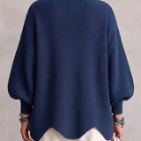 N&L - Oversized Collared Knit Cardigan Donna